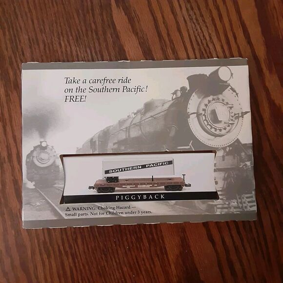 Reader's Digest Southern Pacific Model Train 6 Cars total New In Package - Picture 8 of 16